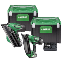 HiKOKI Cordless Framing Nailer & 16Ga Finishing Nailer 18V Kit