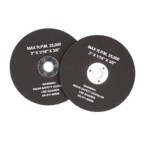 ToolShed Inox Metal Cutting Discs 75 x 1.5 x 10mm 5pk