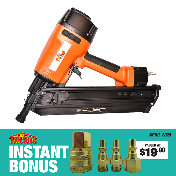 Air powered on sale framing nailer