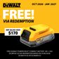 DEWALT Cordless Finish Nailer Brushless 18Ga 18v - Bare Tool