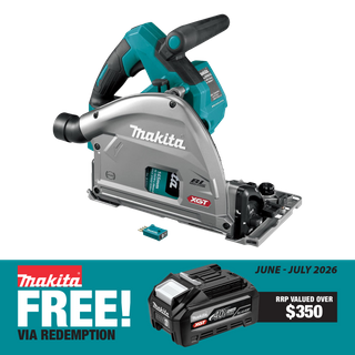 Makita XGT Cordless Plunge Saw Brushless 165mm 40V - Bare Tool