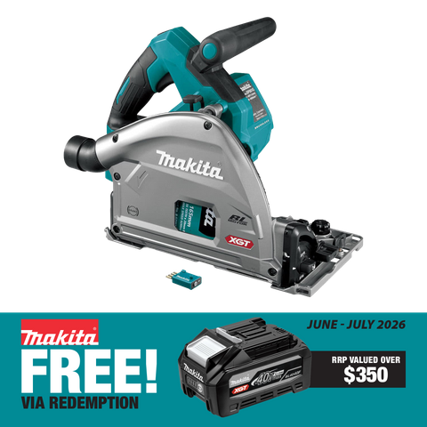 Makita XGT Cordless Plunge Saw Brushless 165mm 40V - Bare Tool