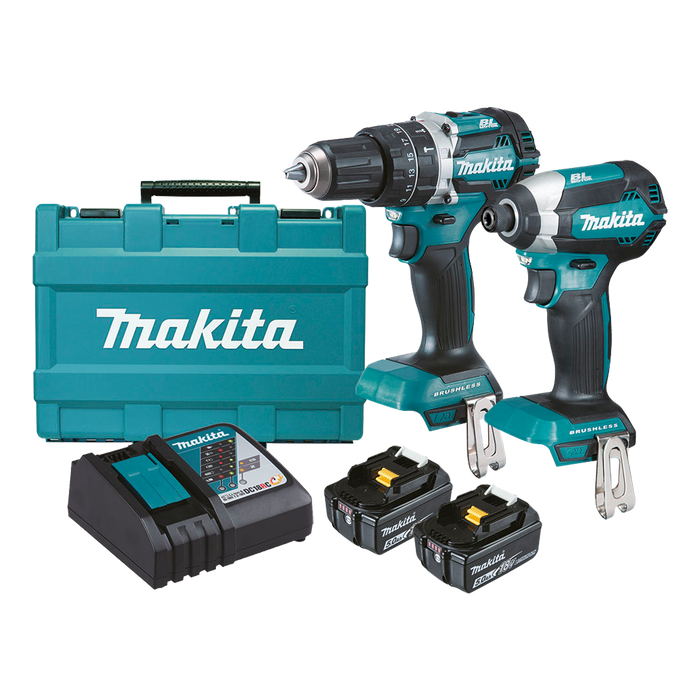 Makita drill online driver set 18v