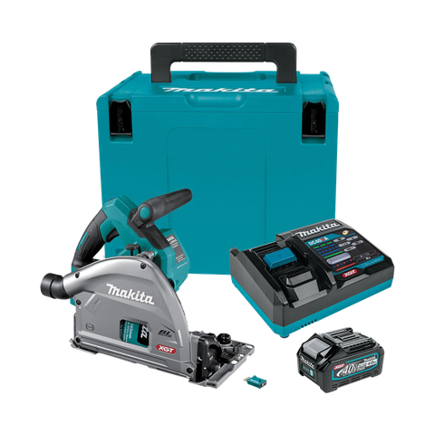 Makita XGT Cordless Plunge Saw Brushless 165mm 40V 4Ah