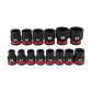 Milwaukee Shockwave Impact Socket Set 1/2in Dr 14pc