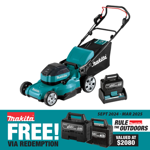 Makita Cordless Lawn Mower Brushless 480mm 64v 4Ah