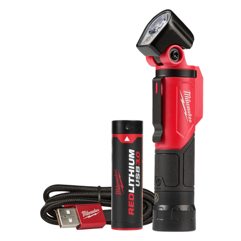 Milwaukee REDLITHIUM LED Pivoting Flashlight