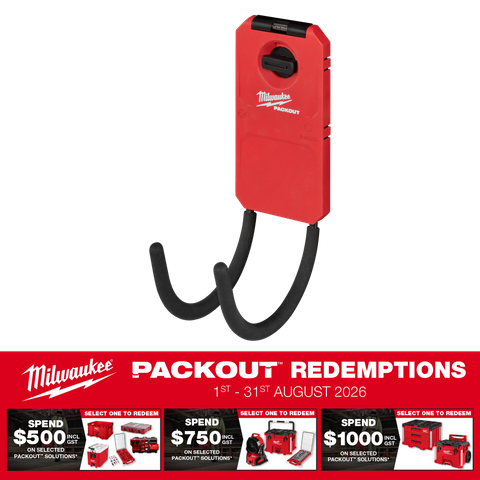 Milwaukee PACKOUT Curved Utility Hook 152mm