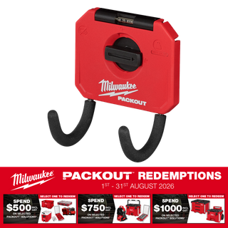 Milwaukee PACKOUT Small Curved Utility Hook 76mm