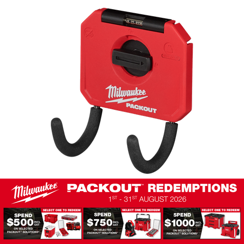 Milwaukee PACKOUT Small Curved Utility Hook 76mm