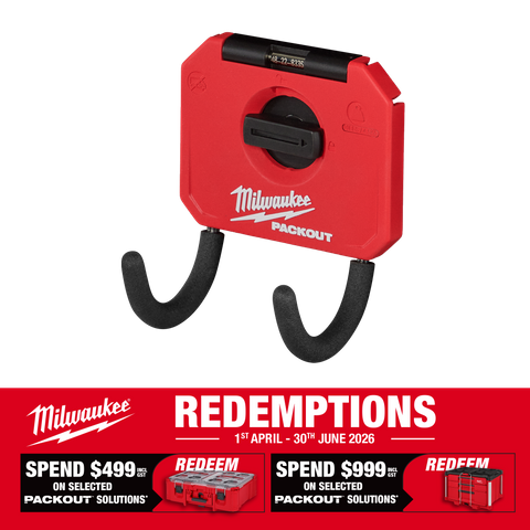 Milwaukee PACKOUT Small Curved Utility Hook 76mm