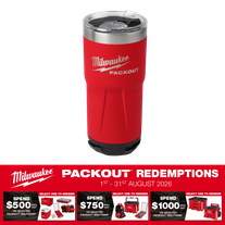 Milwaukee PACKOUT Red Tumbler 20oz/590ml