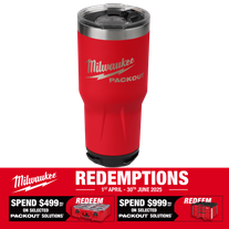 Milwaukee PACKOUT Red Tumbler 30oz/880ml