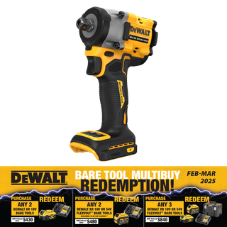 DeWalt Cordless Impact Wrench Brushless Compact 1 2in Pin 18V