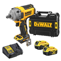 DeWalt Cordless Impact Wrench Mid Torque Brushless Pin 812Nm 18v 5Ah