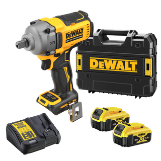 DeWalt Cordless Impact Wrench Mid Torque Brushless Pin 812Nm 18v 5Ah