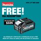 Makita XGT Cordless Vacuum Cleaner Brushless Wet/Dry 15L 40v - Bare Tool