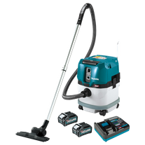 Makita XGT Cordless Vacuum Cleaner Brushless Wet/Dry 15L 40v 4Ah