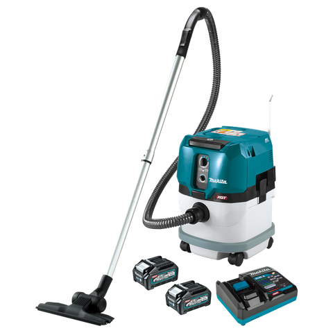 Makita XGT Cordless Vacuum Cleaner Brushless Wet/Dry 15L 40v 4Ah