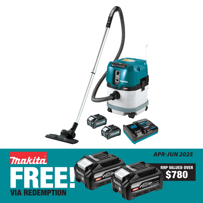 Makita 40v deals vacuum