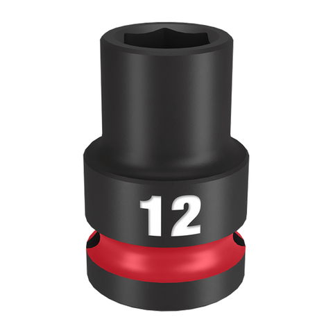 Milwaukee Impact Socket 1/2in Dr 12mm