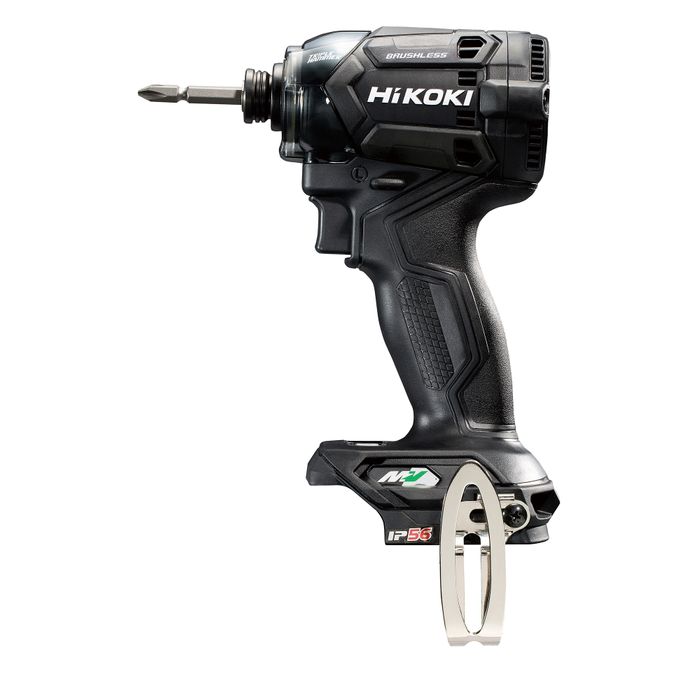 HiKOKI Cordless Impact Driver Triple Hammer 215Nm Strong Black