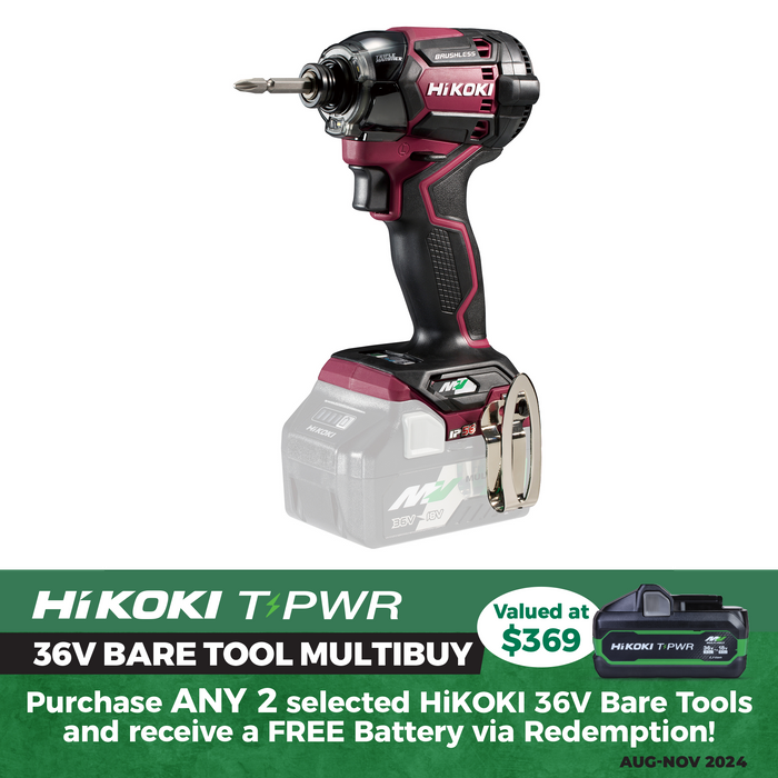 Hikoki 36v impact driver sale