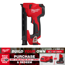 Milwaukee M12 Cordless Cable Stapler 12v - Bare Tool