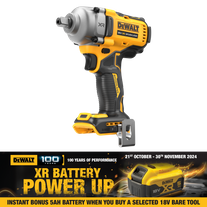 DeWalt Cordless Impact Wrench Mid Torque Brushless Pin 812Nm 18V - Bare Tool