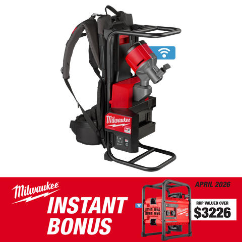 Milwaukee MX FUEL Backpack Concrete Vibrator with ONE-KEY - Bare Tool