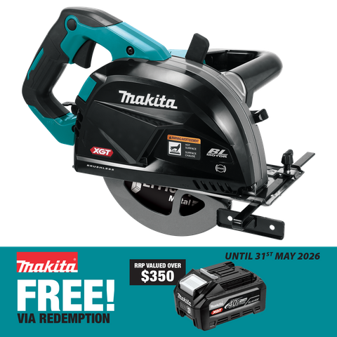 Makita XGT Cordless Metal Cutting Saw Brushless 185mm 40v - Bare Tool