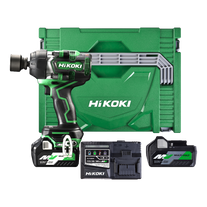 HiKOKI Cordless Impact Wrench Brushless 1/2in 770Nm 36v Kit