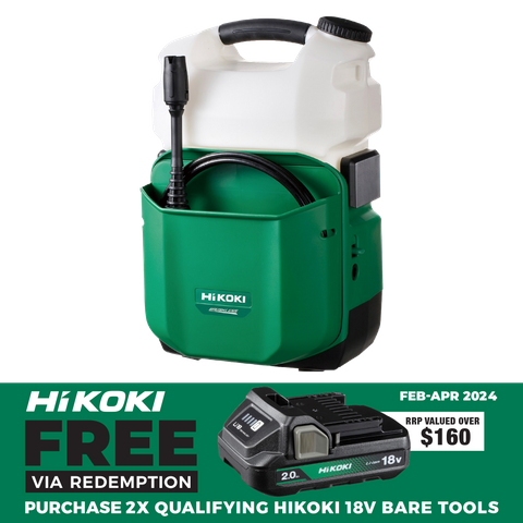 HiKOKI Cordless High Pressure Washer Brushless 18v - Bare Tool