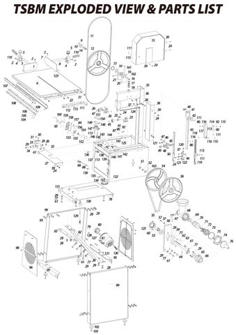 ToolShed Table for TSBM