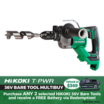 HiKOKI Cordless Drill Heavy Duty Brushless 13mm 36V - Bare Tool