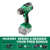 HiKOKI Cordless Heat Gun 18V - Bare Tool
