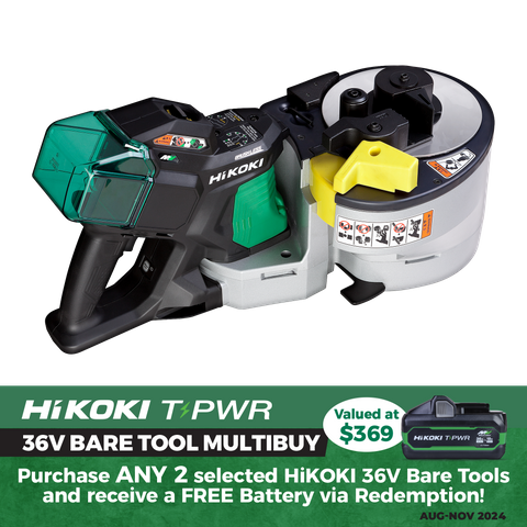 HiKOKI Cordless Rebar Cutter/Bender 36v - Bare Tool