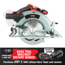 XHD Lithium Cordless Circular Saw Brushless 184mm 18V - Bare Tool