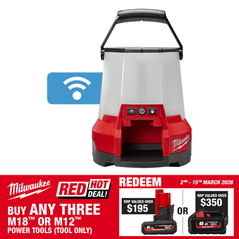 Milwaukee M18 ONE-KEY Compact Site Light 18v - Bare Tool