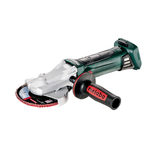 Metabo Cordless Angle Grinder Flat Head Quick Locking Nut 125mm 18v - Bare Tool