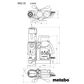 Metabo Magnetic Base Drill 1200w
