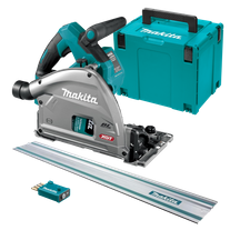 Makita XGT Cordless Plunge Saw 165mm 40V - Bare Tool with 1.4m Rail