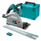 Makita XGT Cordless Plunge Saw 165mm 40V - Bare Tool with 1.4m Rail