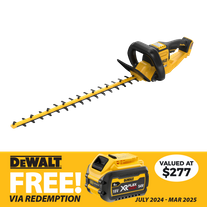 DeWalt Cordless Hedge Trimmer Brushless 650mm 54V - Bare Tool