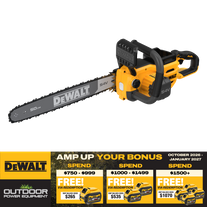 DEWALT FLEXVOLT Cordless Chainsaw Brushless 50cm/20in 54V - Bare Tool