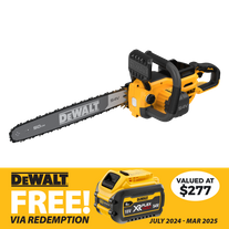 DeWalt Cordless Chainsaw Brushless 50cm/20in 54V - Bare Tool