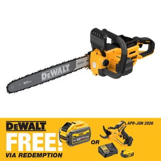 DEWALT FLEXVOLT Cordless Chainsaw Brushless 50cm/20in 54V - Bare Tool
