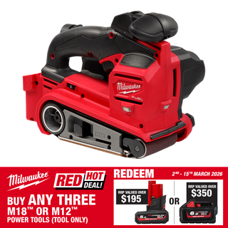 Milwaukee M18 FUEL Cordless Belt Sander Brushless 75mm 18V - Bare Tool