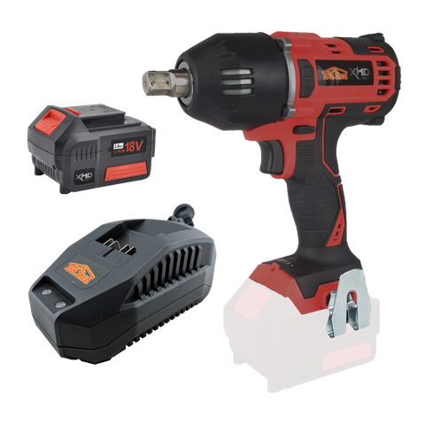 ToolShed XHD Cordless Impact Wrench Brushless 1/2in 400Nm 18V 3Ah