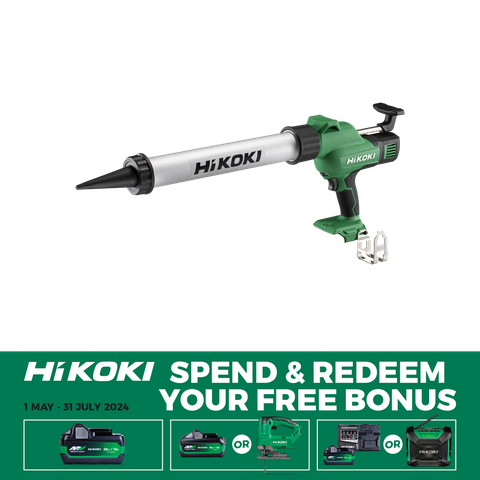 HiKOKI Cordless Caulking Gun 600ml 18v - Bare Tool